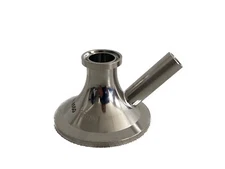 BioPharm Sanitary Tri-Clamp 3/4” to 2” SS Concentric Reducer Fitting Side Port