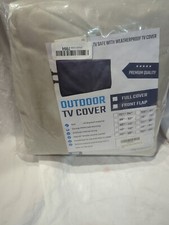 Bozzcovers Outdoor TV Cover 70"- 75" Full Cover Weatherproof Reinforced Sealed