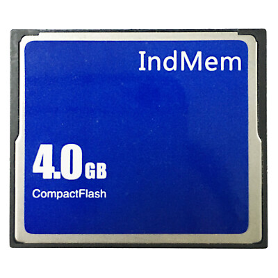 IndMem 4GB Industrial CompactFlash CF Memory Card SLC Flash Innodisk Control ATA