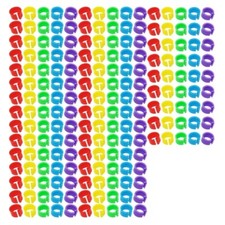 Assorted Color Pigeons Foot Rings Clip-on-Leg Rings for Parrots Budgies Bantams