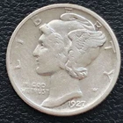 1927 D Mercury Dime 10c High Grade XF - AU #31277
