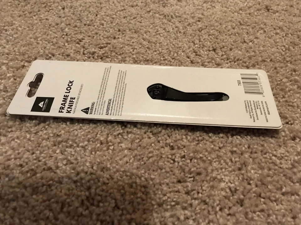 Cool Trail Folding Knife, Frame Lock Knife, Great Pocket Knife, Gray Color - Image 2 of 2