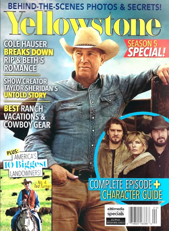 YELLOWSTONE SEASON 5 SPECIAL MAGAZINE | 2022 | COMPLETE EPISODE+CHARACTER GUIDE