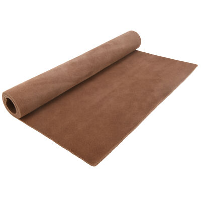 1.6mm Thick Suede Leather Square Cowhide Pieces for DIY Handbags/ Shoes/ Crafts