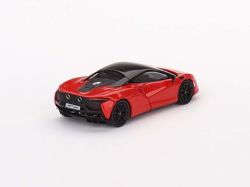 McLaren Artura Vermillion Red LHD (Mini GT) 1:64 Scale Model - TSM