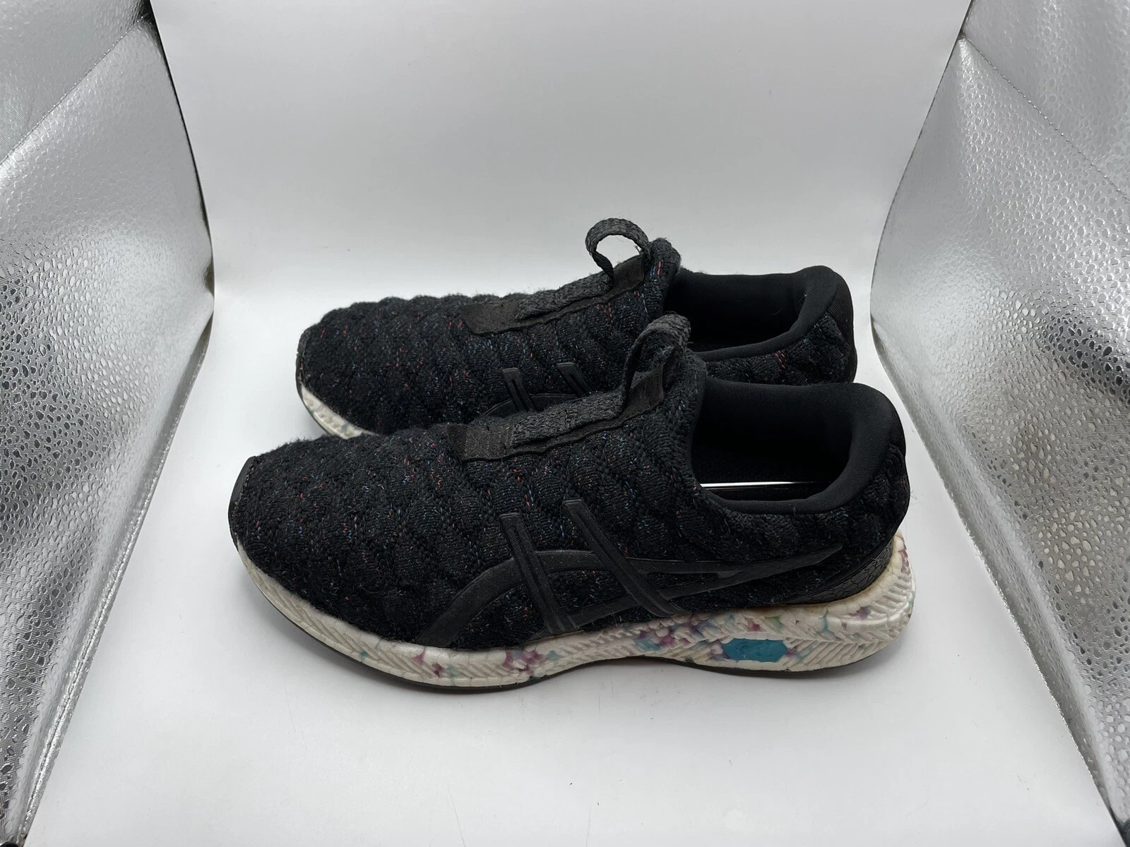 Scarpe da ginnastica ASICS HypergelKenzen running donna nere T8F5N taglia 6 5