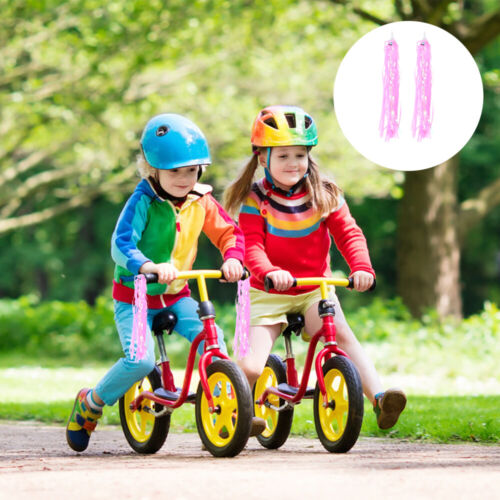  Lenkstangen-Streamer Für Fahrräder Kinderrad Kinderfahrradgriffe Lenker - Picture 1 of 12