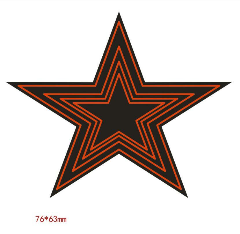 Fivepointed Star Scrapbooking Cutting Dies Photo Album Crafts