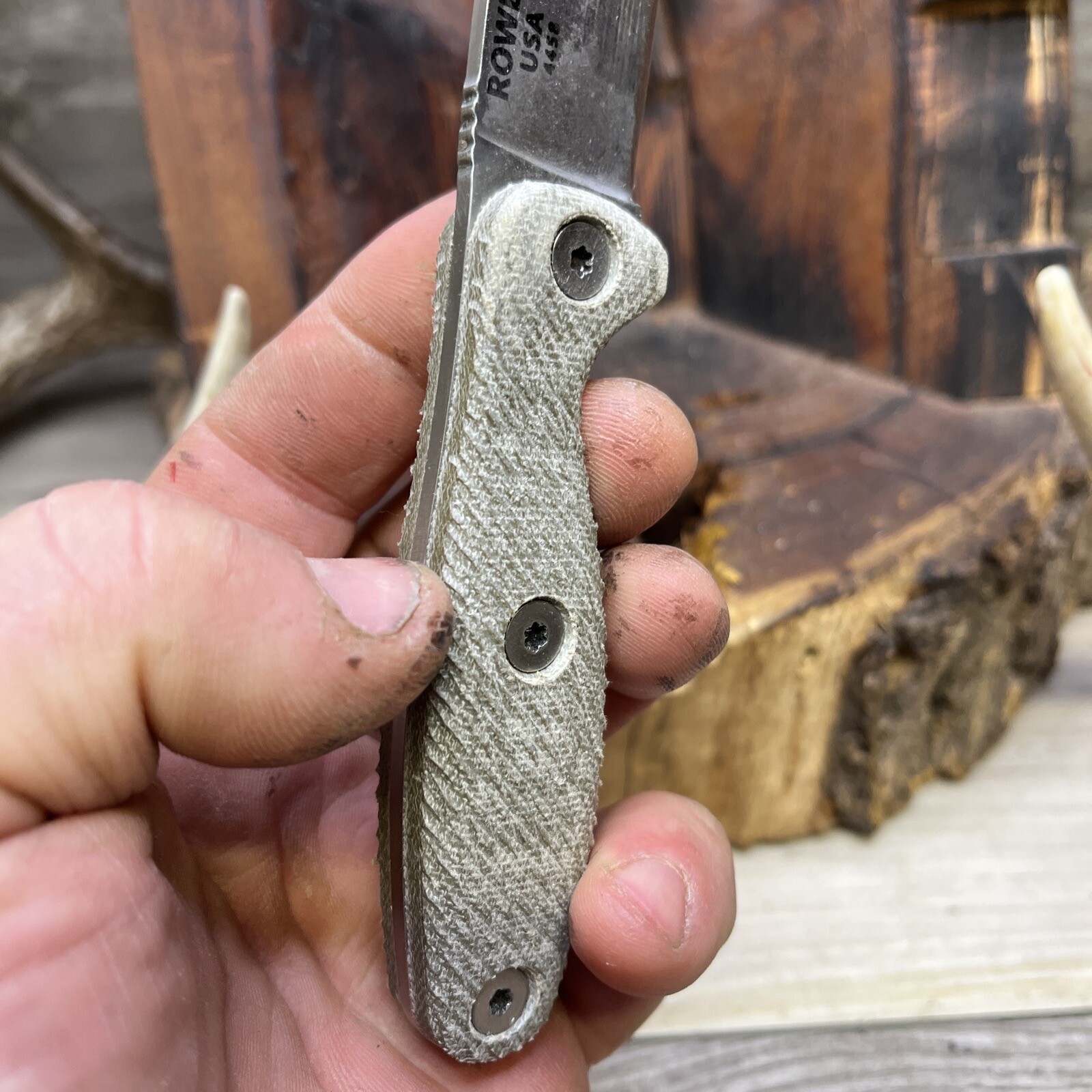 Esee Xancudo Knife Scales/ Canvas Micarta eBay