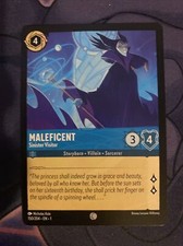 Disney Lorcana TCG First Chapter Non-Foil Maleficent Sinister Visitor 150/204