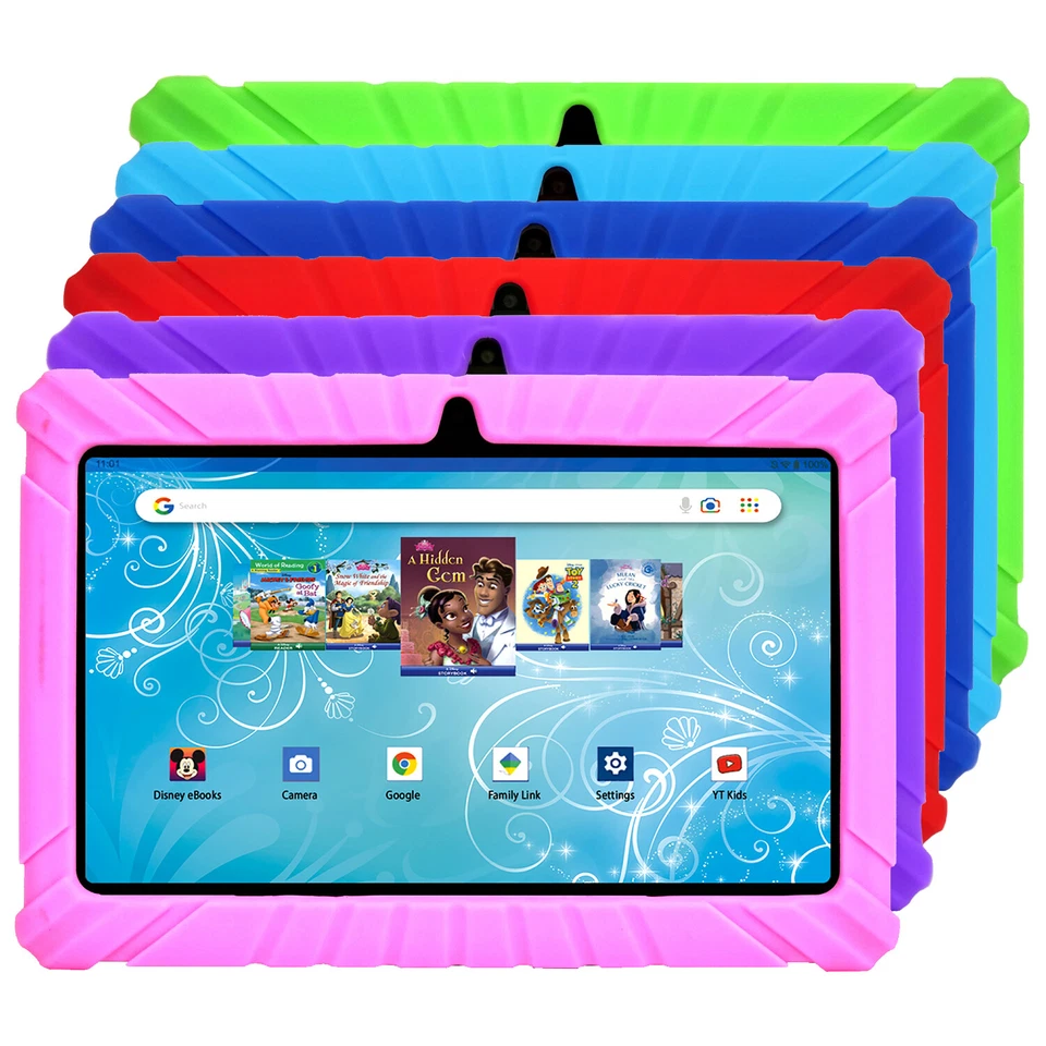 Contixo V8 7 Inch Kids Android 16GB Tablet w/ Disney eBooks VIdeos Wifi Camera