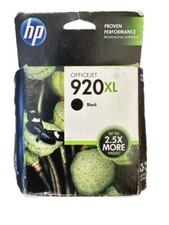HP Genuine 920XL Black Ink Cartridges Officejet 6000 6500 7000