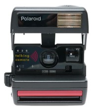 Polaroid 636 Instant Film Talking Camera in Original Box Instructions