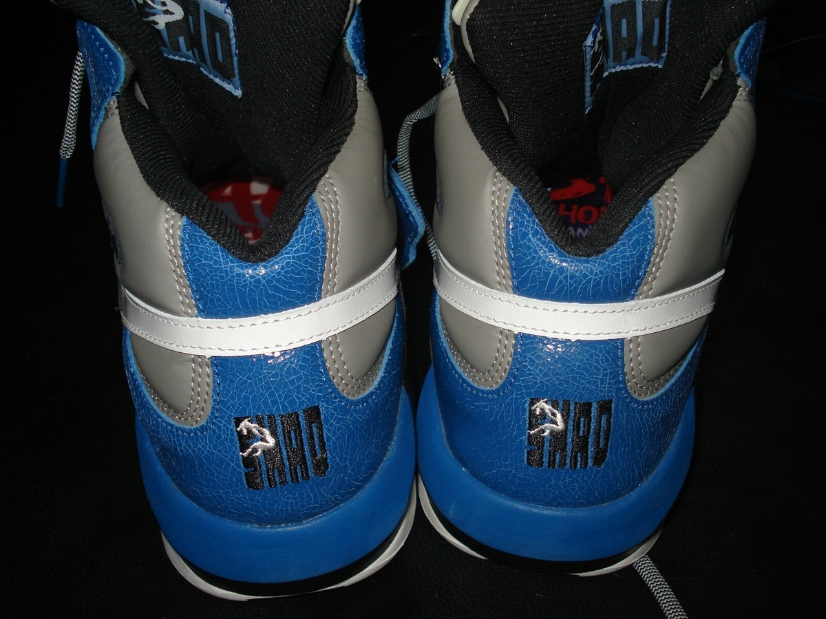 VTG REEBOK BASKETBALL TRAINERS BOOTS SHAQ O\'NEAL PUMP ORLANDO MAGIC LAKERS  SZ 9 My Pumps. Reebok Shaq Attaq Orlando and Blacktop Colorway ? main image 2
