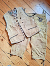 Trachtenanzug - Hose Weste - Weiches Wildleder - Gr. 36
