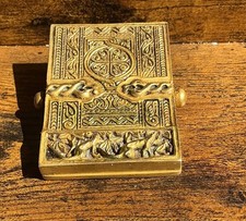 antique Tiffany Studios Venetian Paper Clip, gold dore patina, c. 1910, #1693
