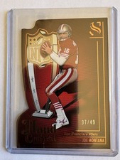 JOE MONTANA Diecut San Francisco 49ers 2025 Panini Silhouette #'d 37/49!!
