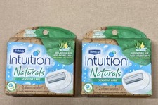 Schick Intuition Naturals Sensitive Care Women 4 Blade Refill Cartridges 6ct