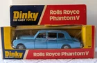 Vintage Dinky #124 Rolls Royce Phantom V with driver NEW Original Packaging