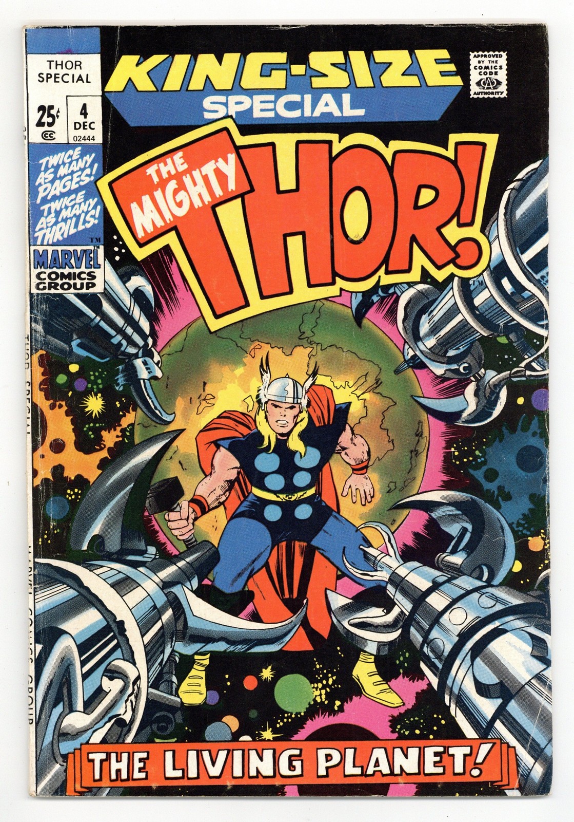 Thor Journey Into Mystery #4 VG 4.0 1971
