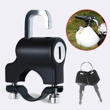 Anti Theft Motorcycle Helmet Lock Handlebar Mount Security Metal Lock with Keys