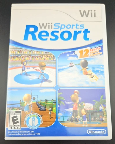Wii Sports Resort Nintendo Wii Video Game Disc with Case