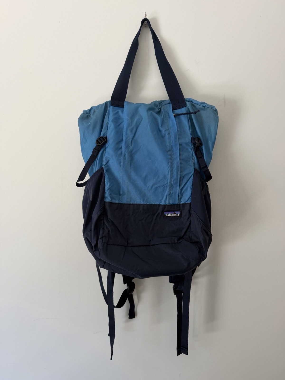 Patagonia light travel tote bag
