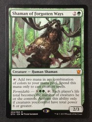 Shaman of Forgotten Ways Dragons of Tarkir