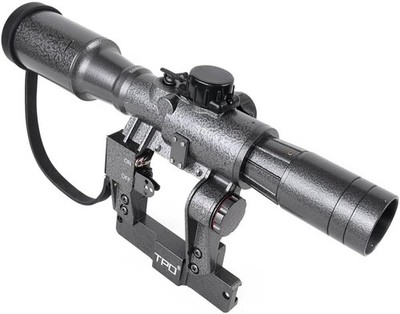 TPO SD Rifle Scope with Side Rail Mount (6x42 Scope)