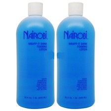 Nairobi Wrapp-It Shine Foaming Lotion 32oz Pack of 2