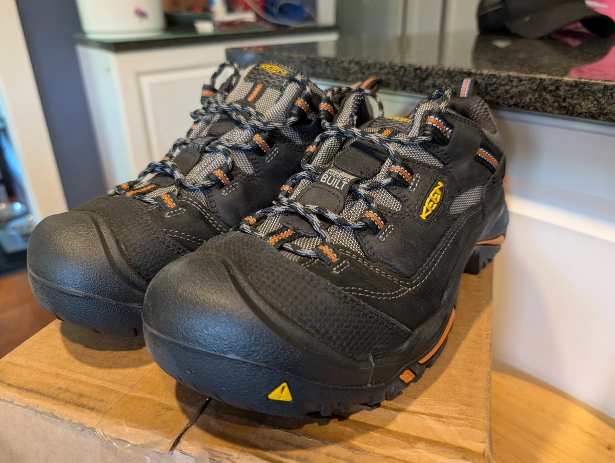 KEEN Utility Mens Lansing Low SteelToe Boot Wide 10.5EE Brand new NWT BisonBlack KEEN Leather Upper EE Boots for Men for Sale | Shop New  main image 2