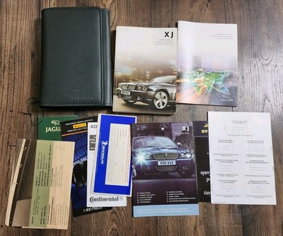 2008 JAGUAR XJ Owners Manual User Guide Book Set OEM With Case 