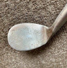Antique Vintage Hickory Smooth Face Rut Niblick 35.5" Length 48 B8 SW