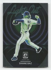 2022 Donruss Optic #LO-1 Shane Baz Lights Out Holo Prizm