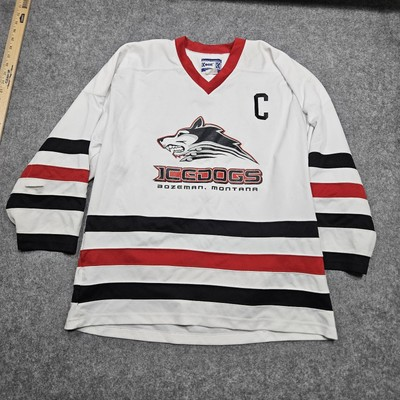 #ad Vintage Bozeman Icedogs Hockey Jersey Mens Large Montana Hagestad #59 $69.00