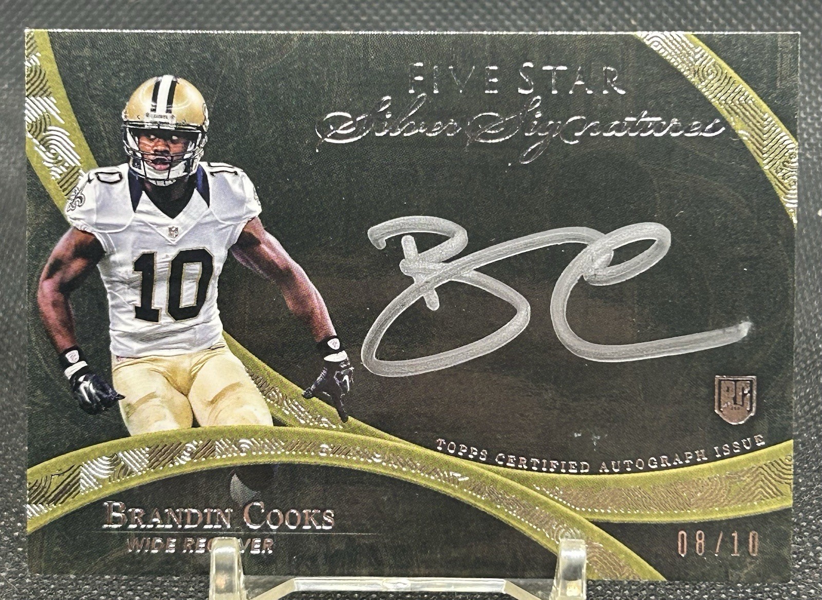 Brandin Cooks Topps Five Star Silver Signatures #BC Base