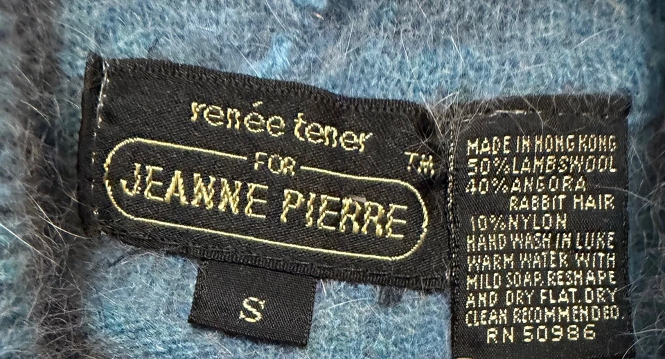 Suéter Renée Tenerife Jeanne Pierre Tranquilo Lujo Lana Angora Para Mujer S Acogedor Foto 2 de 4