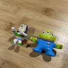 Disney Toy Story Buzz Lightyear Winking Pvc Blind Mini 2018 figure 1.5" + Alien — photo 2