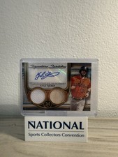 2023 Topps Museum Collection Kyle Tucker Signature Swatches Dual Relic Auto /25