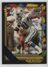 1991 Wild Card 5 Stripe Alvin Harper #81 Rookie RC 01i1. rookie card picture