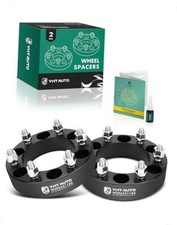 6x5.5 Wheel Spacers 1.5 Inch for Hyundai, Lexus 1.5 Inch(2PCS) Black