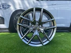 4X R18 Inch 5X114.3 Lexus F Sport Style Hyper Black Wheels: Fits For ES GS IS
