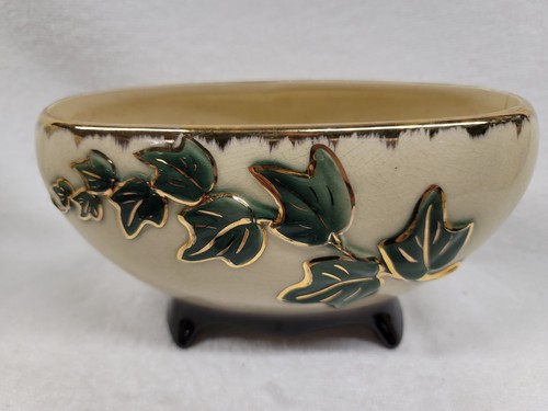 4" X 7" IVY WINDOW BOX PLANTER (GOLD) BY ROYAL COPLEY, ROYAL WINDSOR, SPAULDING