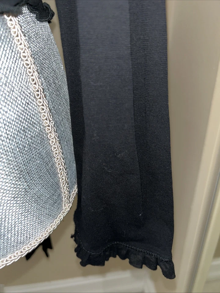 Blusa para mujer de SONYA RYKIEL con pajarita y rifa alrededor del cuello y Sl. Foto 3 de 4