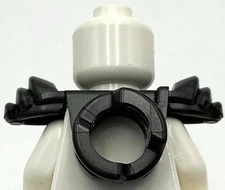 Lego New Pearl Dark Gray Minifigure Armor Shoulder Pads Stepped Part