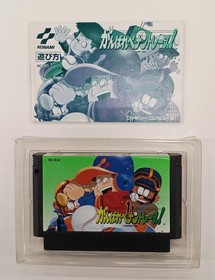 Famicom Software Model Ganbare Pennant Race Konami FPL53
