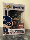 Funko Pop! Marvel: Avengers Endgame Captain America #481 Figure