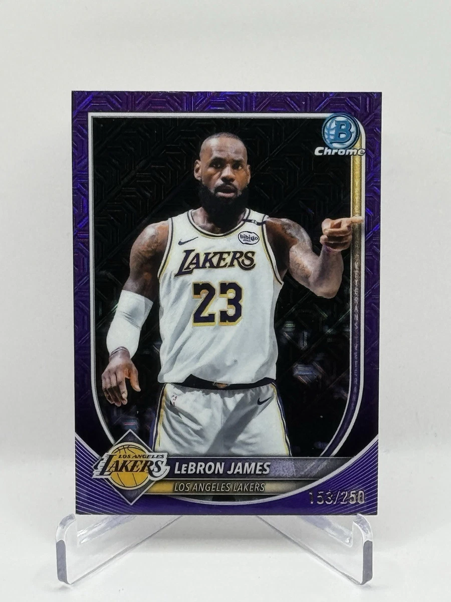 Bowman LeBron James Basketball Sports Trading Cards & Accessories