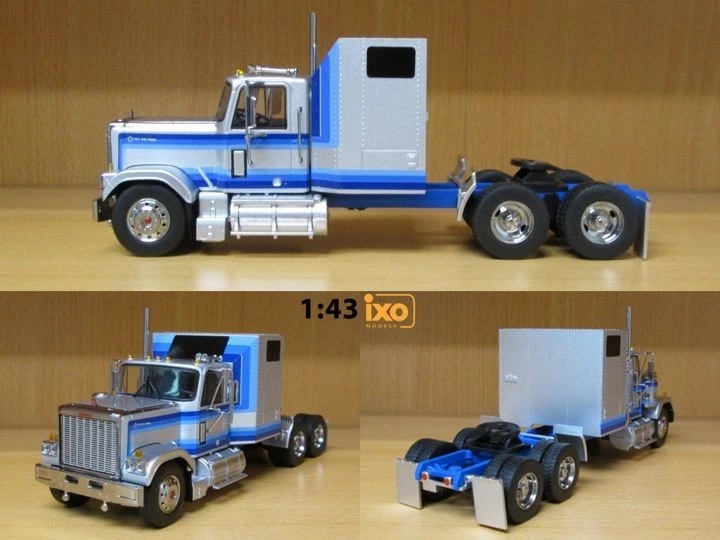 IXO 1/43 TRUCK TRACTOR CAB TR079 GMC General Argento 1980 "Smokey & the bandit" - Immagine 2 di 4