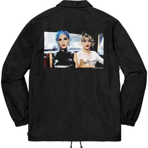 Veste d'entraîneurs neuve SUPREME x Nan Goldin Misty et Jimmy Paulette taille M S